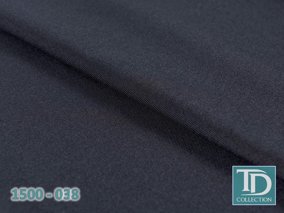 Портьера под лен "Орлеан" (Черный оттенок)