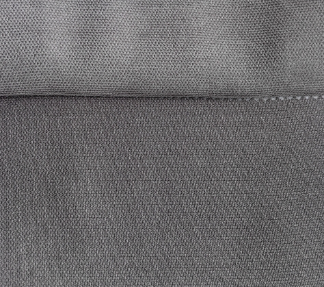 Портьера с фактурным плетением "Батерст" (Дымчато-серый оттенок)