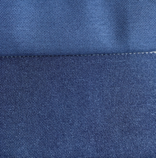 Портьера с фактурным плетением "Батерст" (Темно-синий оттенок)