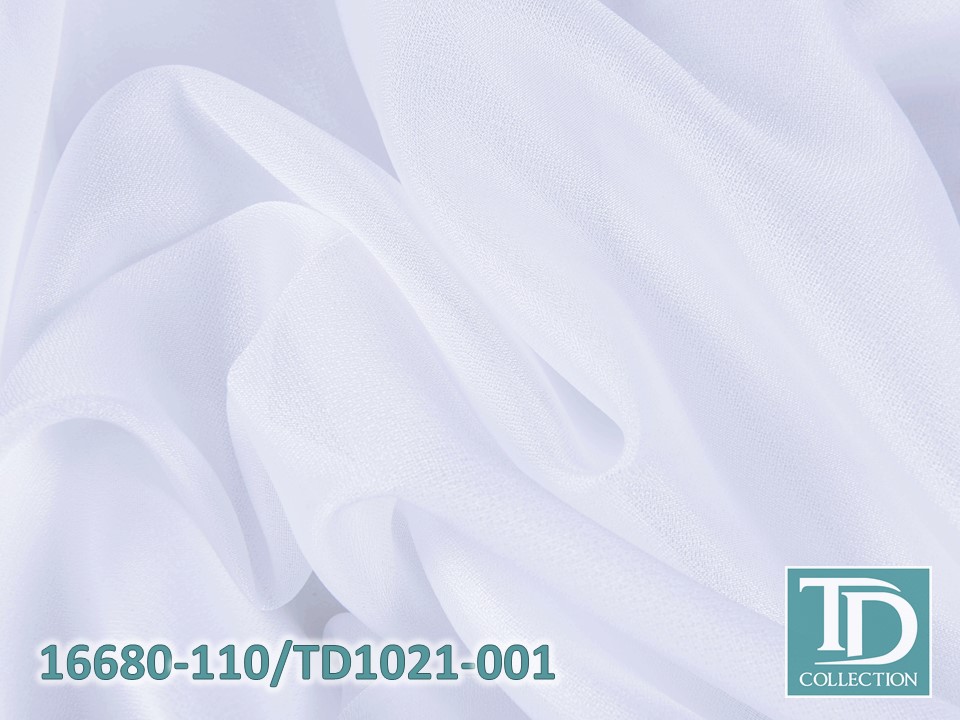 Тюль - облегченный креп (Белый оттенок)