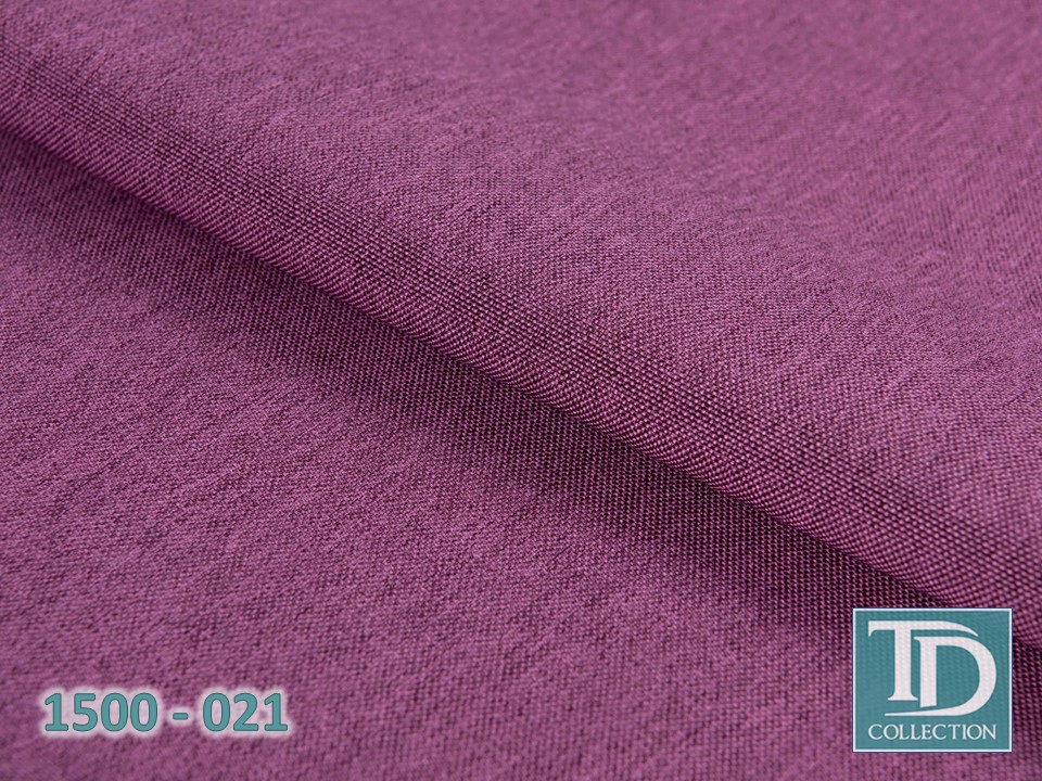 Портьера под лен "Орлеан" (Ярко-розовый  оттенок)