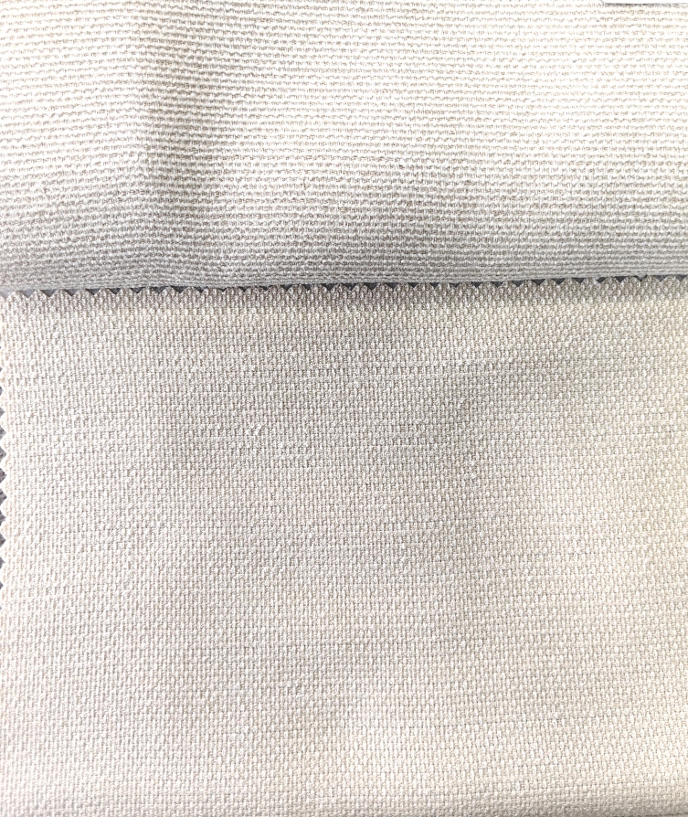 Портьера с фактурным плетением "Батерст" (Теплый кремовый оттенок)