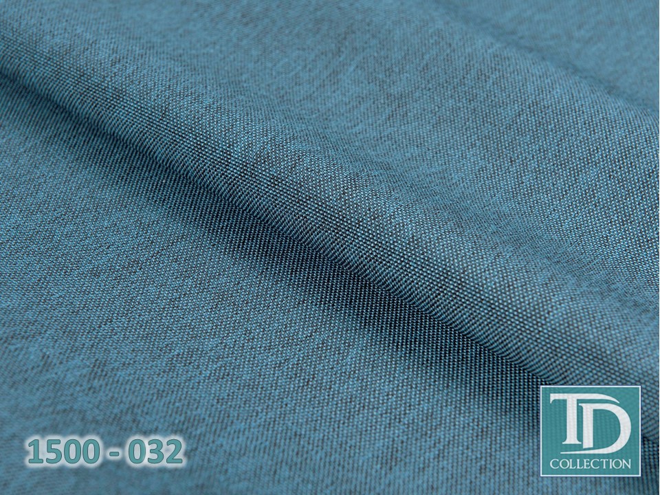 Портьера под лен "Орлеан"(Сине-графитовый оттенок)