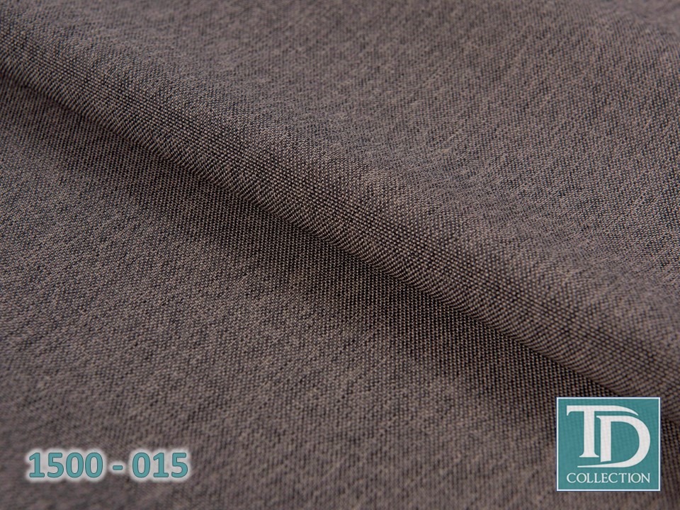 Портьера под лен "Орлеан" (Оттенок горького шоколада)