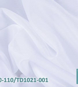 Тюль - облегченный креп (Белый оттенок)